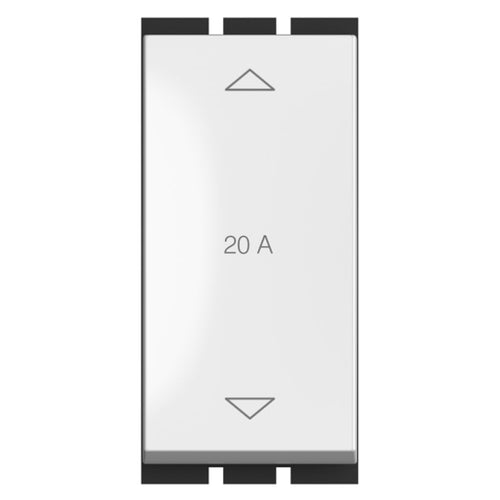 GM Axon 20A 2 Way Switch Glossy White AC 1 213 