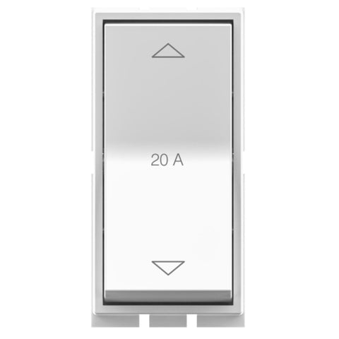 GM Axela 20A 2 Way Switch Glossy White AC 1 313 