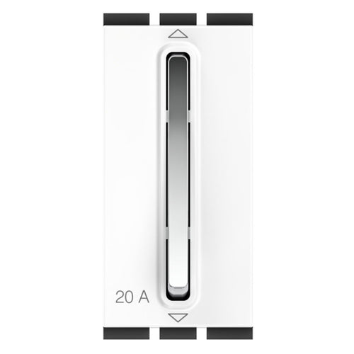 GM Stylo 20A 2 Way Switch Glossy White AC 1 373 