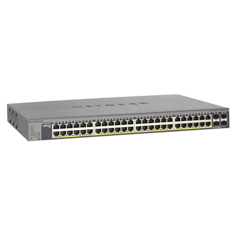 Netgear 52 Port Gigabit Ethernet PoE+ Smart Switch With 4 SFP Port 384 W GS752TP 