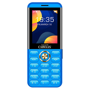 Saregama Carvaan Don M22 Keypad Mobile Phone 1000 Pre-Loaded Tamil Songs 2.4 Inch Orchid Blue 