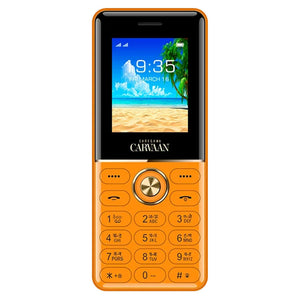 Saregama Carvaan Don Lite M14 Keypad Mobile Phone 351 Pre-Loaded Tamil Songs 1.8 Inch Iris Orange 