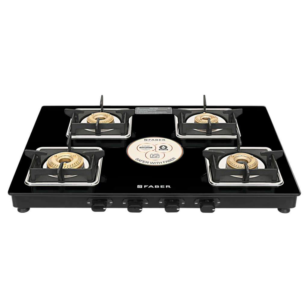 Faber Remo XL Cooktop 4 Brass Burner 