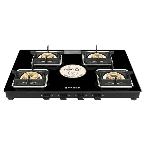 Faber Remo XL Cooktop 4 Brass Burner 