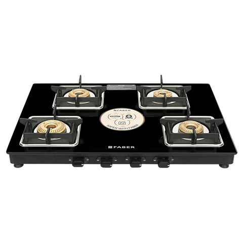 Faber Remo XL Cooktop 4 Brass Burner 