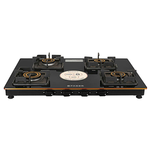 Faber Prince Plus Gas Stove 4 Brass Burner 