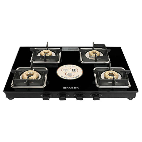 Faber Remo XL AI Cooktop 4 Brass Burner 