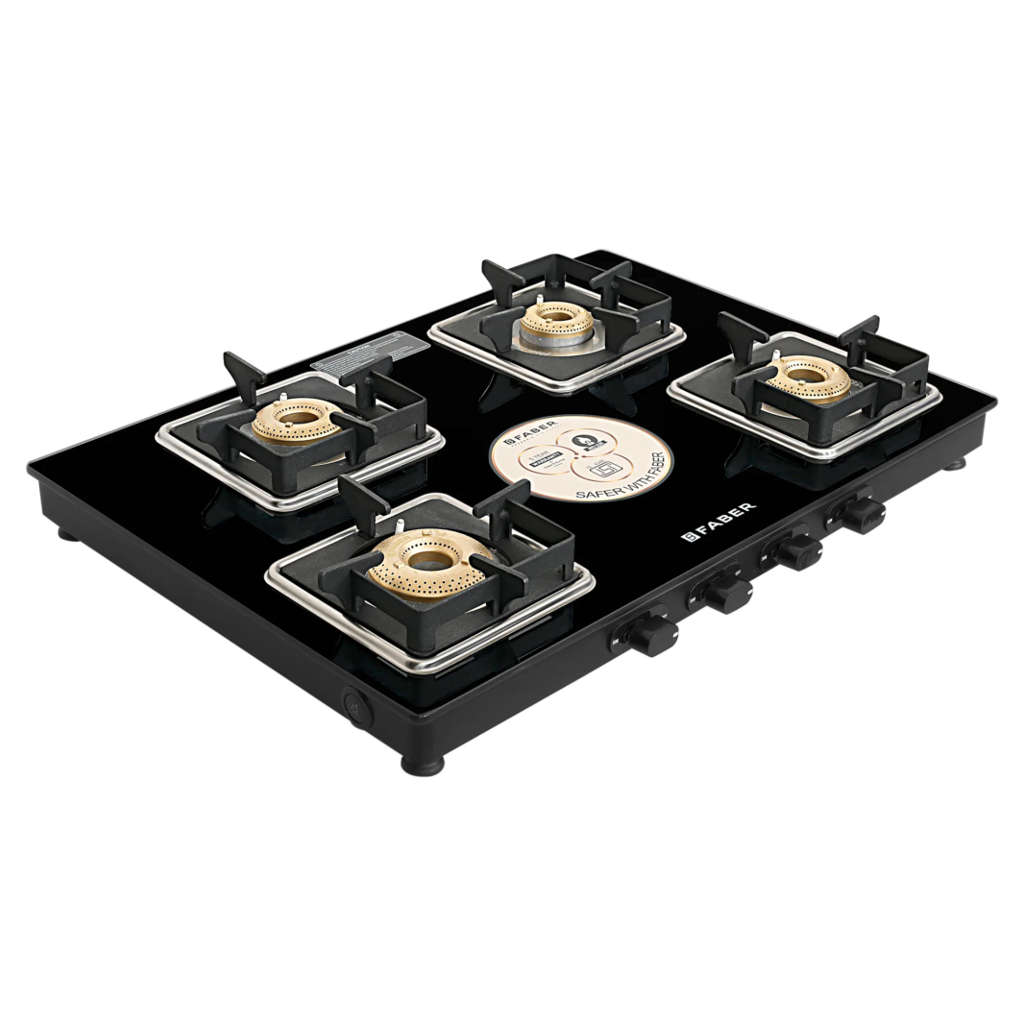 Faber Remo XL AI Cooktop 4 Brass Burner