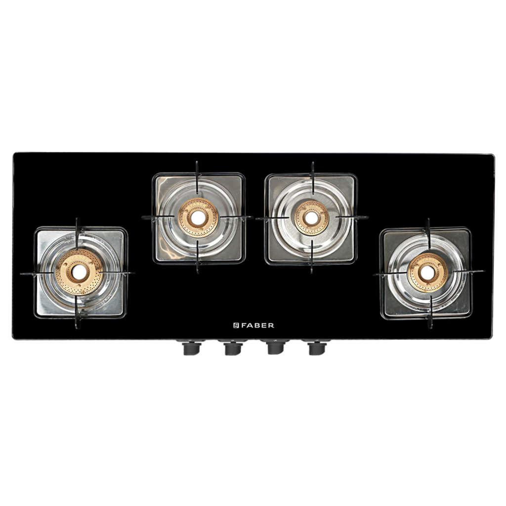 Faber Supreme Plus XL C AI Gas Stove 4 Brass Burner