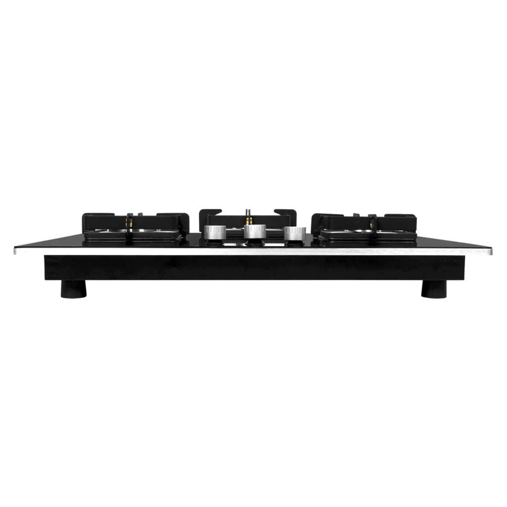 Faber HTG 753 CRS EBR CI Glass Top Gas Stove 3 Burner