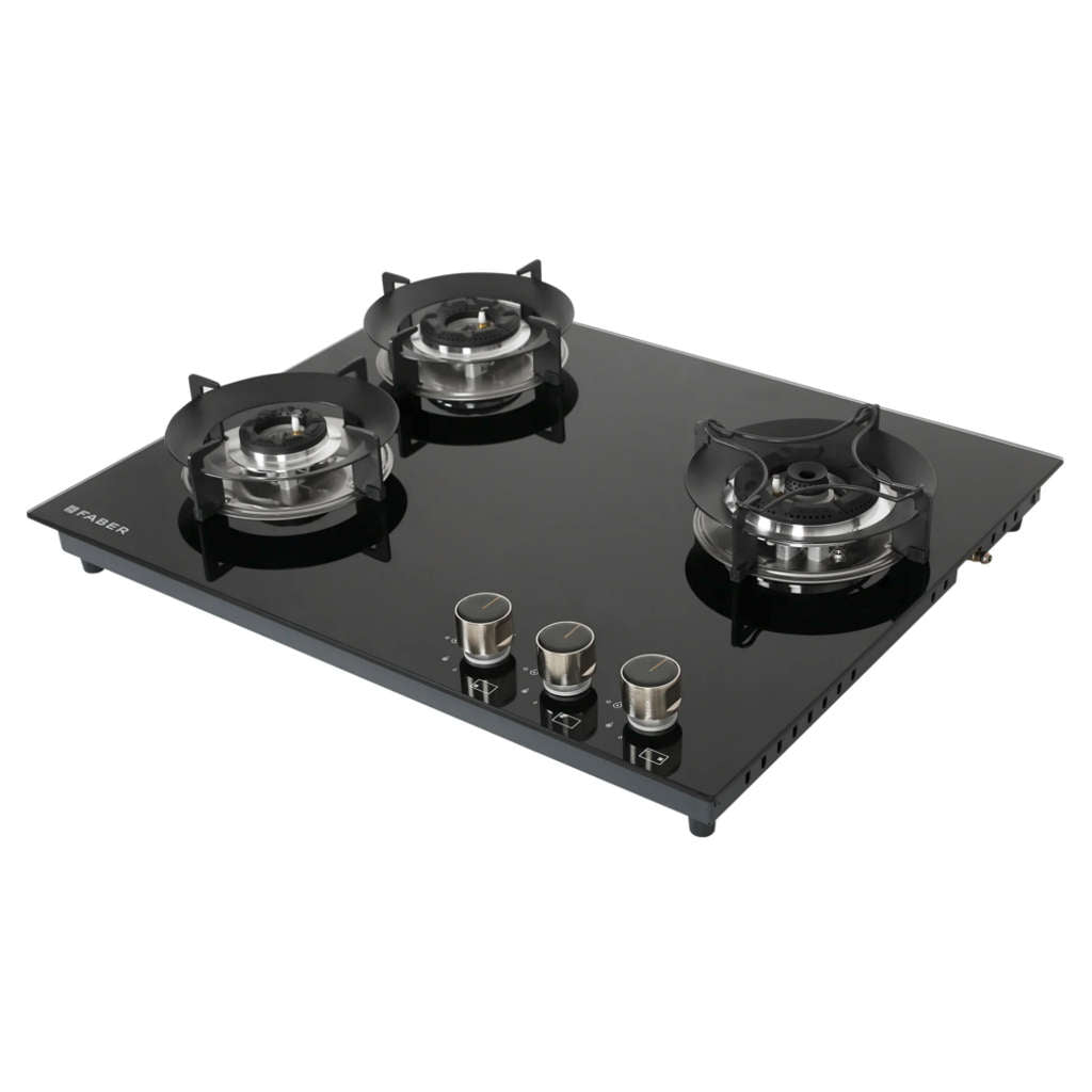 Faber Hob Superia Cooktop 3 Brass Burner HT 653 BR AI