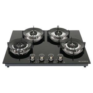 Faber Hob Superia Cooktop 4 Brass Burner HT 654 BR AI 