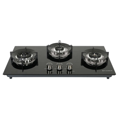 Faber Hob Superia Cooktop 3 Brass Burner HT 763 BR AI 