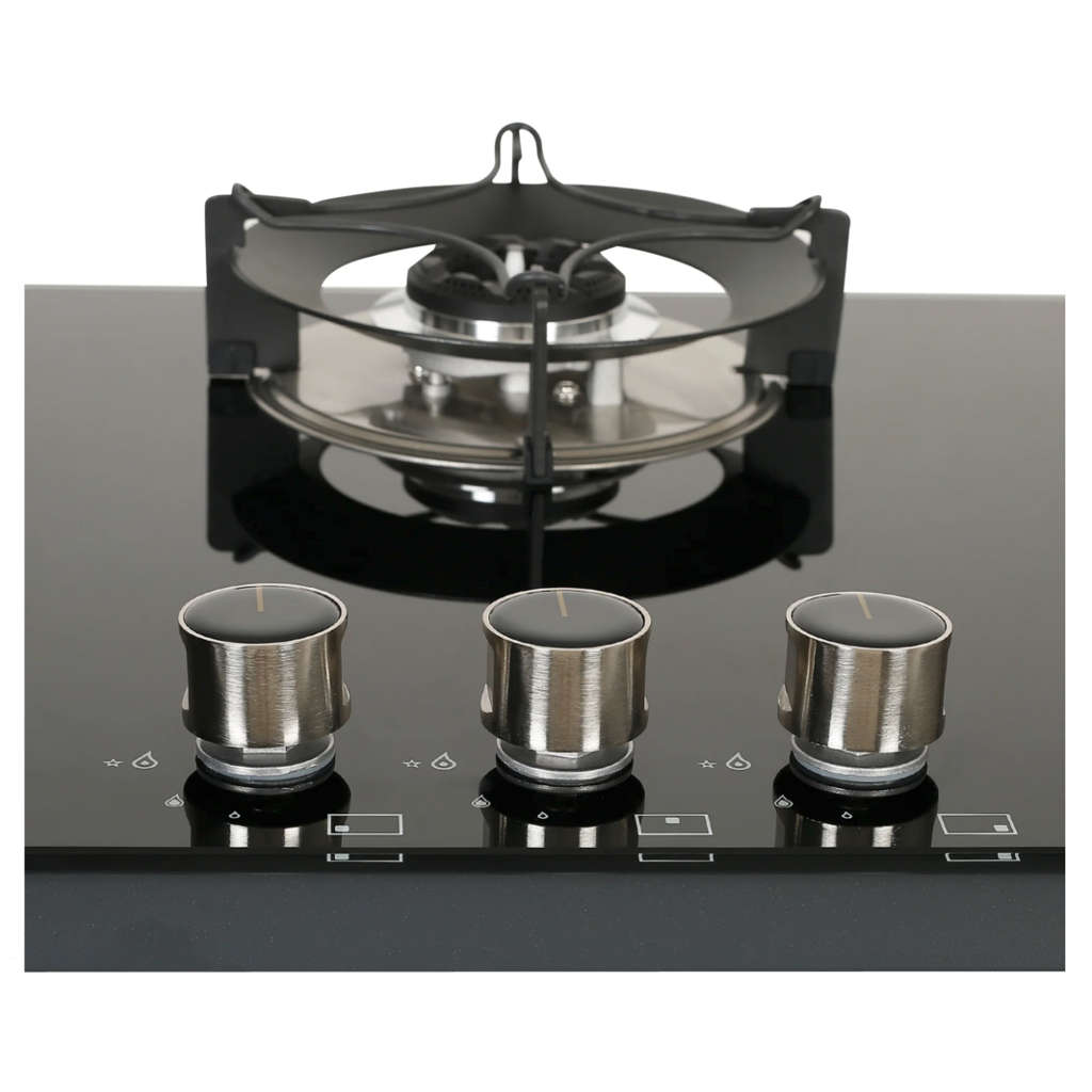 Faber Hob Superia Cooktop 3 Brass Burner HT 763 BR AI