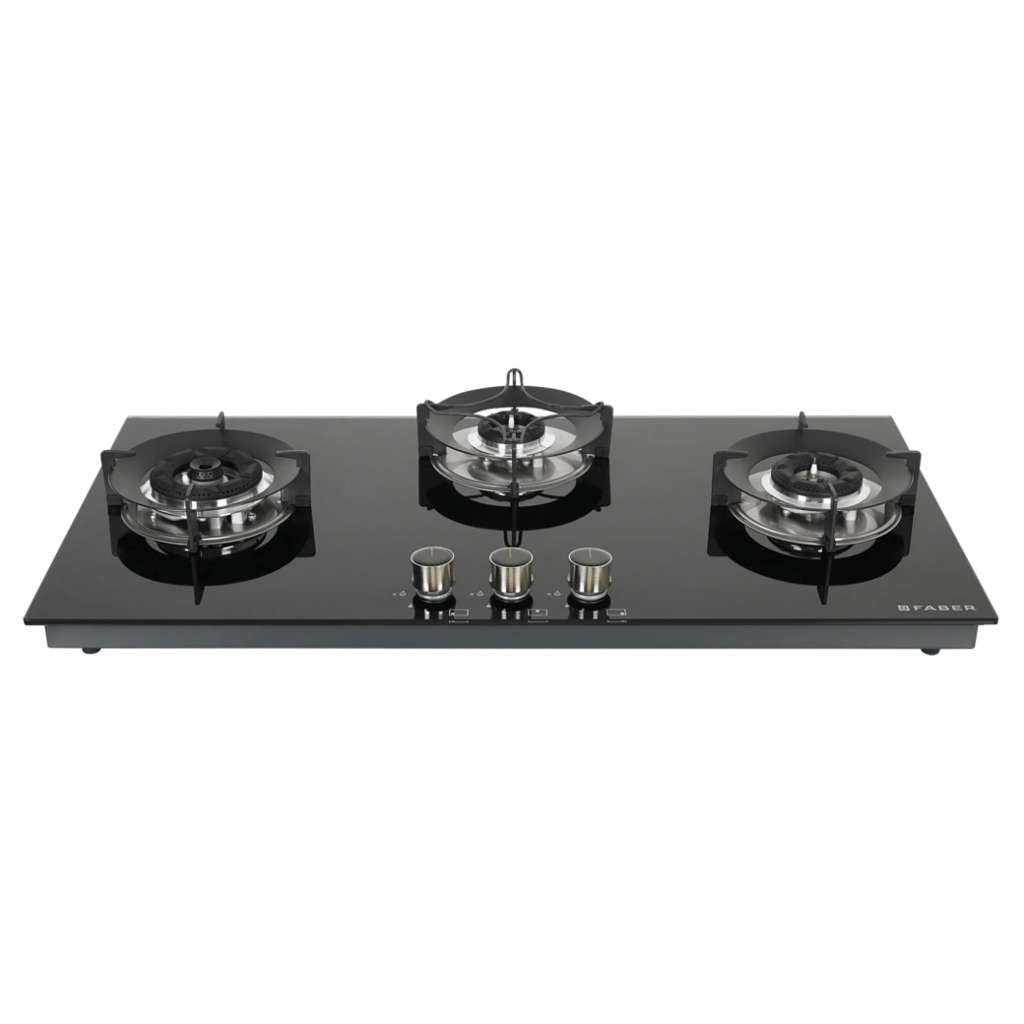 Faber Hob Superia Cooktop 3 Brass Burner HT 903 BR AI 