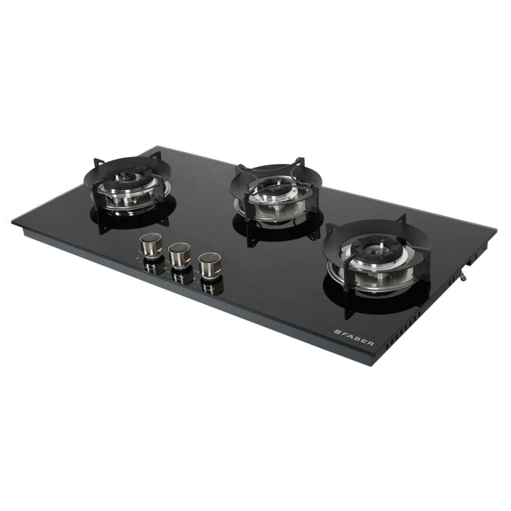 Faber Hob Superia Cooktop 3 Brass Burner HT 903 BR AI