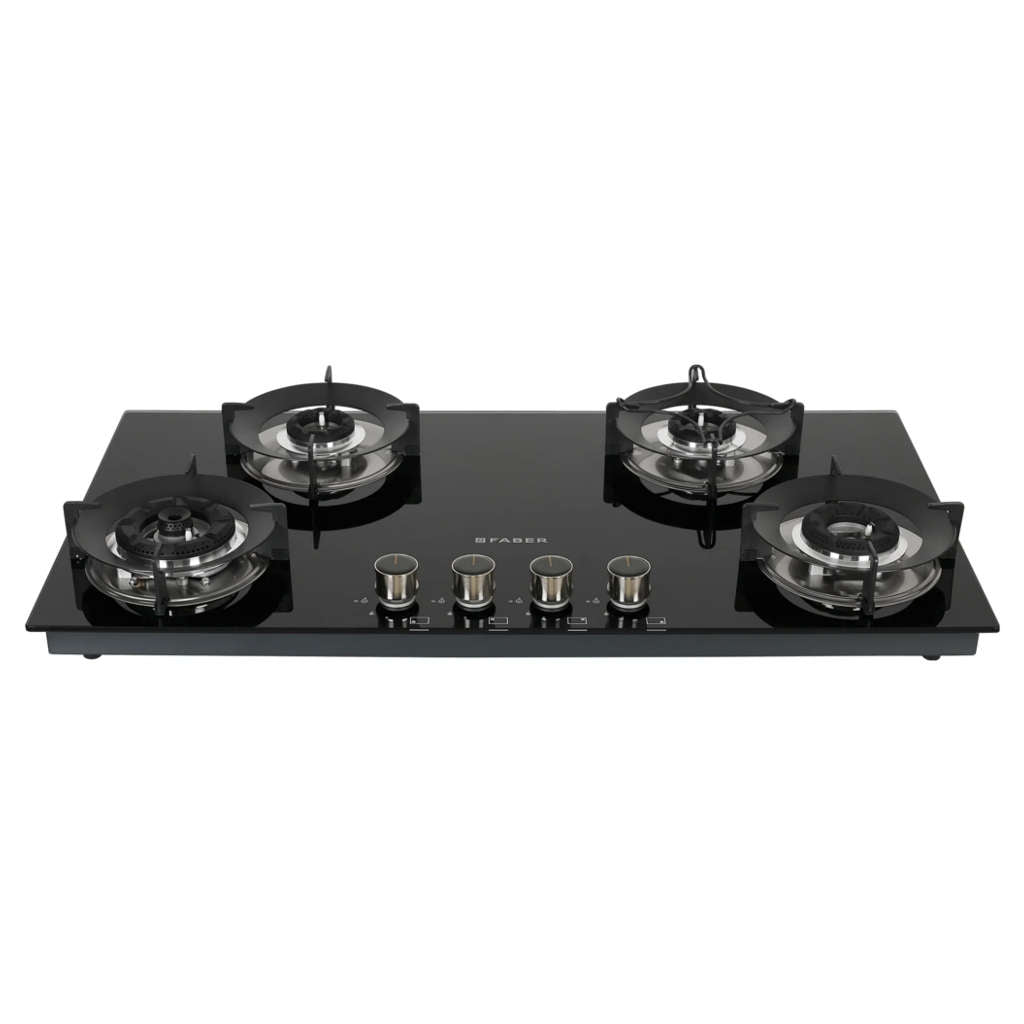 Faber Hob Superia Cooktop 4 Brass Burner HT 904 BR AI 