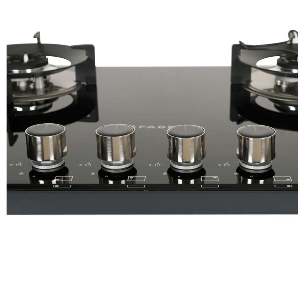 Faber Hob Superia Cooktop 4 Brass Burner HT 904 BR AI