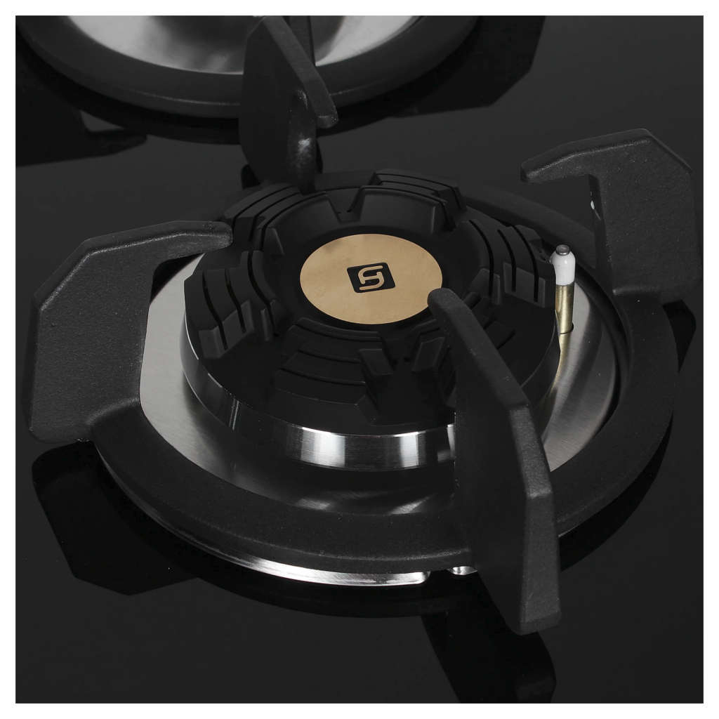 Faber Hob Maxus Cooktop 4 Brass Burner HT784 CRS BR CI AI