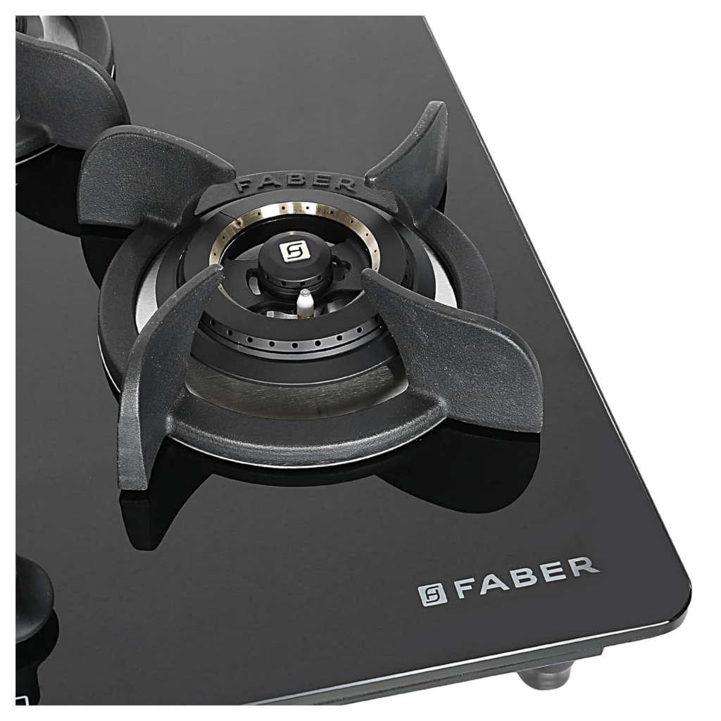 Faber Hob Ultima Cooktop 4 Brass Burner HT724 CRS BR CI AI