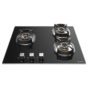 Faber Hob Nexus Cooktop 3 Brass Burner IND HT603 CRS BR CI AI 