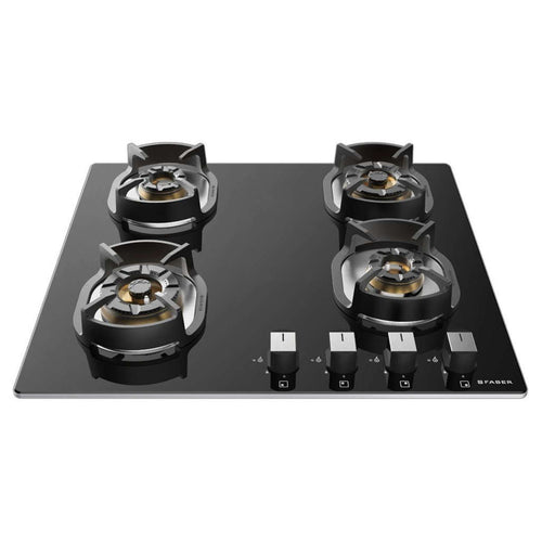 Faber Hob Nexus Cooktop 4 Brass Burner IND HT604 CRS BR CI AI 