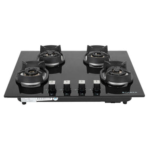 Faber Hob Nexus Star Cooktop 4 Brass Burner IND HT654 FFD CRS BR CI 