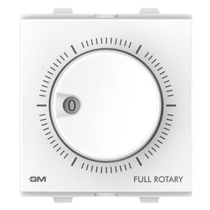 GM 5 Step Fan Regulator 2 Module 100 W Glossy White AB 2 040 