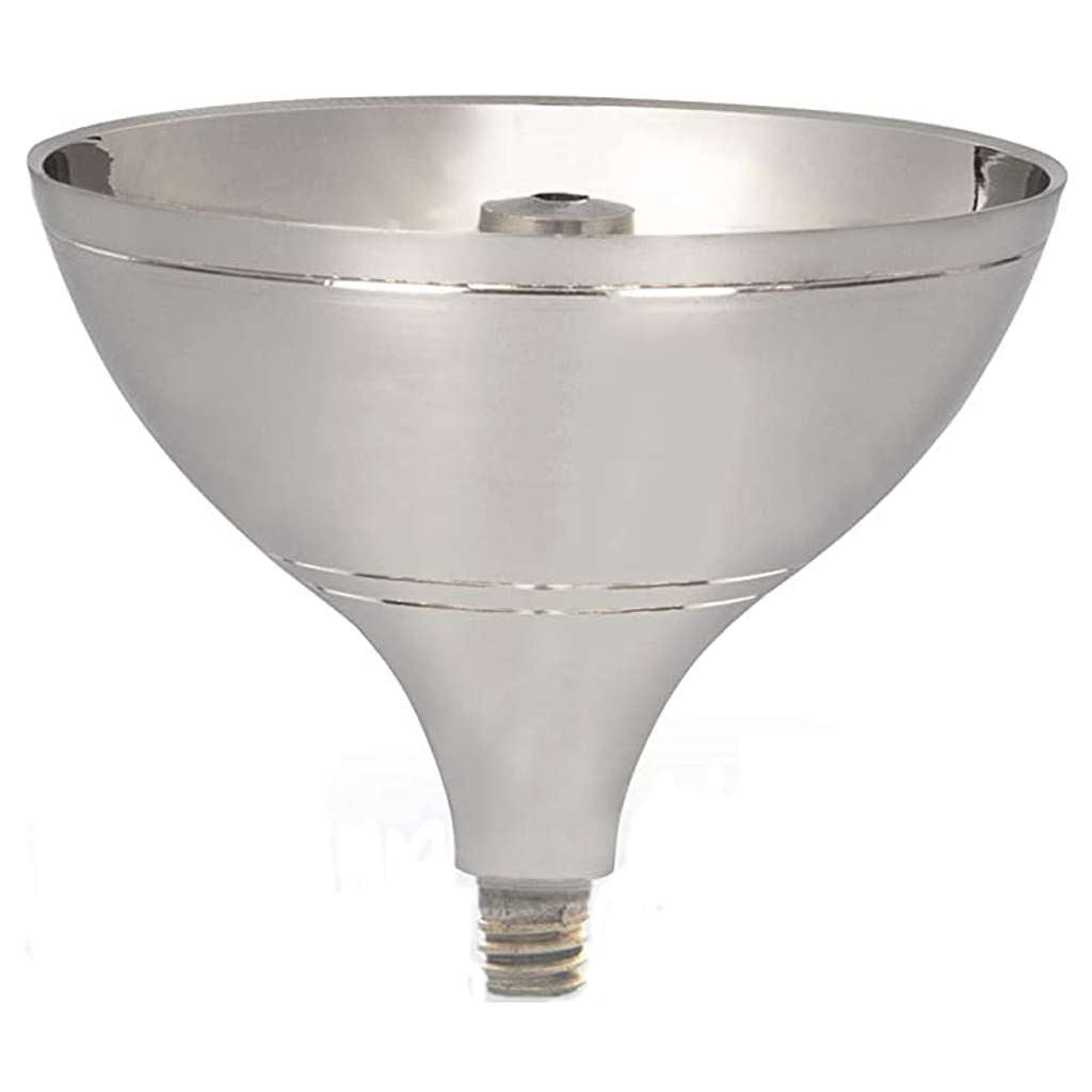 Borosil Nickel Akhand Diya With Glass Chimney Medium HDTRAKDN100