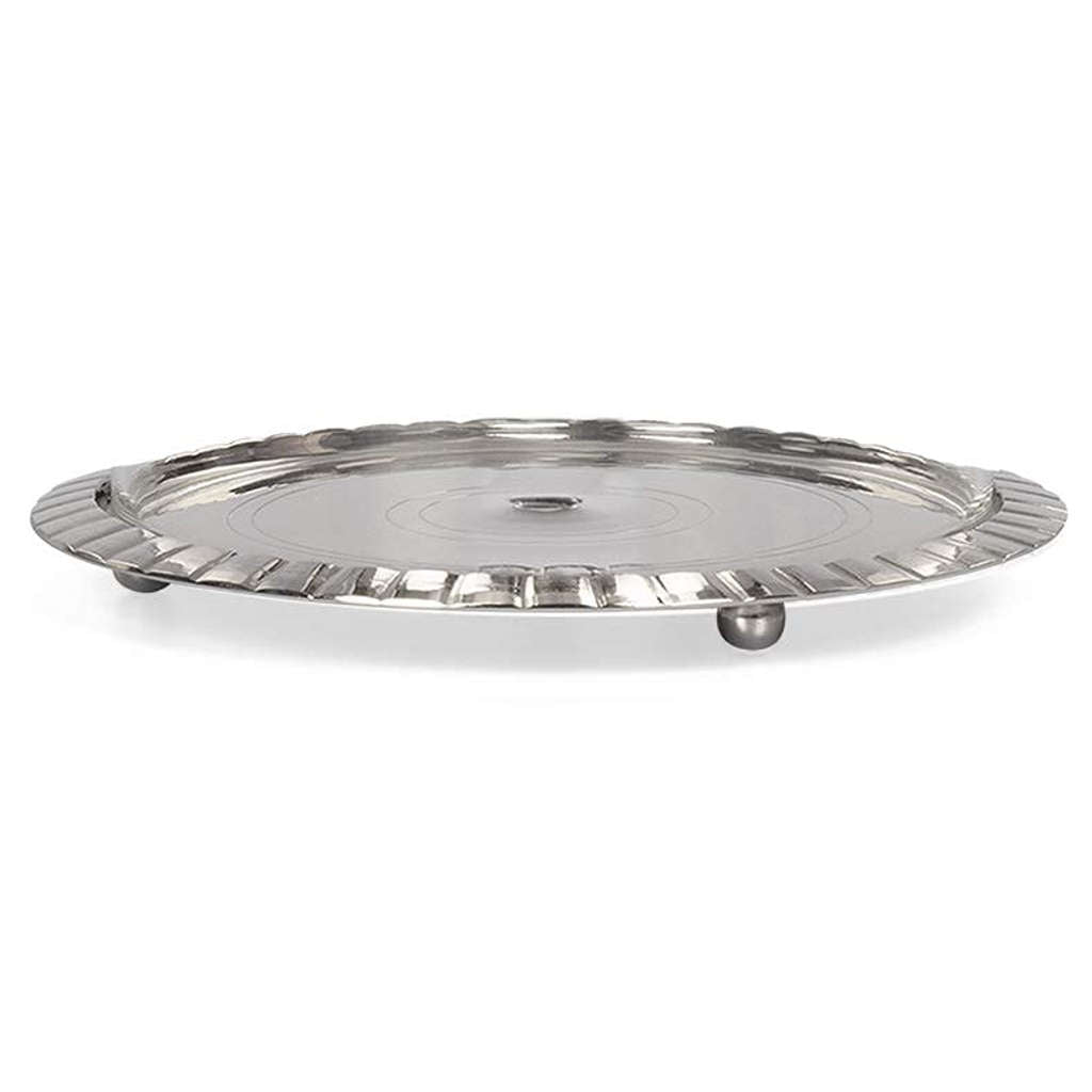 Borosil Nickel Akhand Diya With Glass Chimney Medium HDTRAKDN100