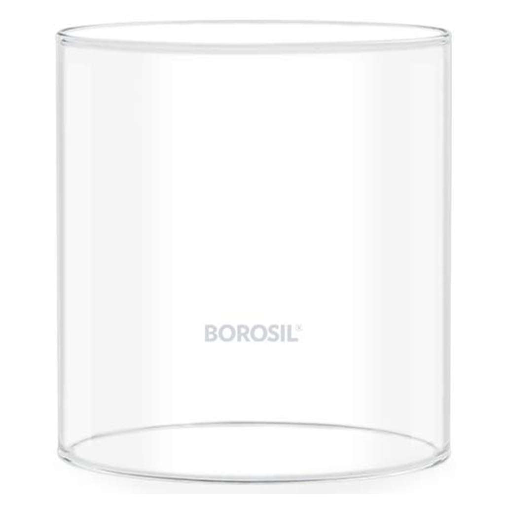 Borosil Nickel Akhand Diya With Glass Chimney Medium HDTRAKDN100