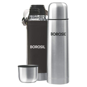 Borosil Thermo Stainless Steel Flask 350 ml Black FGFTL350BLA 