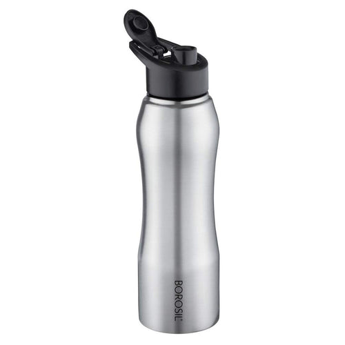 Buy Borosil Gosport Vacuum Insulated Stainless Steel Flask Water Bottle 900  ml Black BT0900BK102 Online at Bestomart