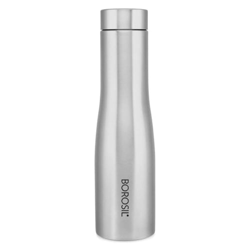 Neo Borosilicate Glass Bottle - Silver Lid, MyBorosil