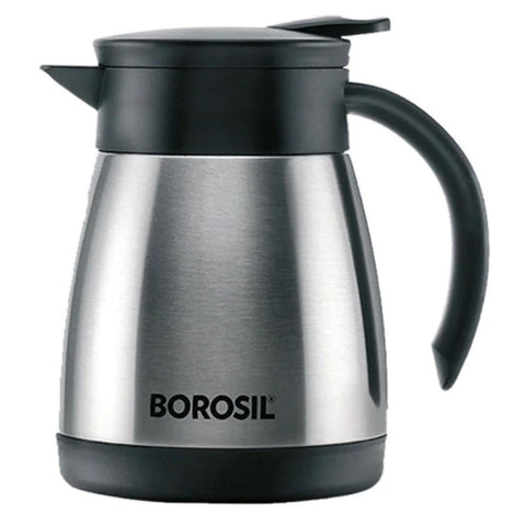 Borosil Insulated Stainless Steel Tea Pot 750 ml FLKT75SSB12 