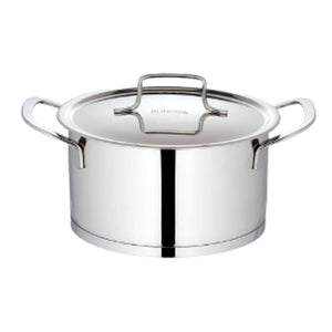 Borosil Cookfresh Stainless Steel Casserole With Lid 2.5 Litre CFCL20SS19 