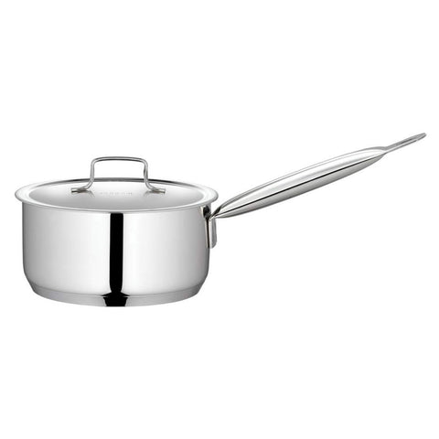 Borosil Cookfresh Stainless Steel Sauce Pan With Lid 16 cm CFSP16SS11 