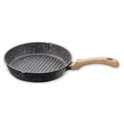 Borosil Vajra Nonstick Round Grill Fry Pan 24 cm NSVJ5GLFP24 