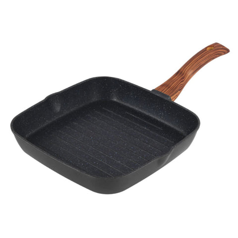 Borosil Vajra Nonstick Grill Square Fry Pan 24 cm NSVJ5SQFP24 