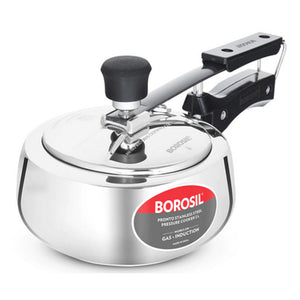 Borosil Pronto Stainless Steel Pressure Cooker 3 Litre CFPC3LSH03S 