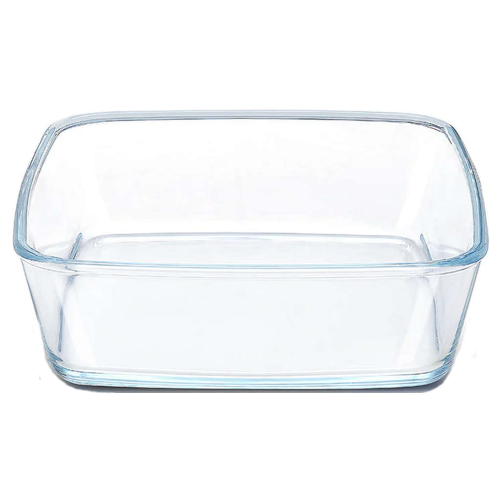 Borosil Square Baking Dish Without Handle 1.6 Litre IH22DH13216