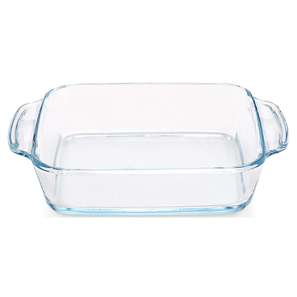 Borosil Square Baking Dish With Handle 800 ml IH22DH16180