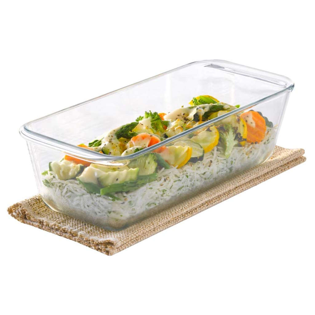 Borosil Loaf Baking Dish 1.2 Litre IH22DH06212