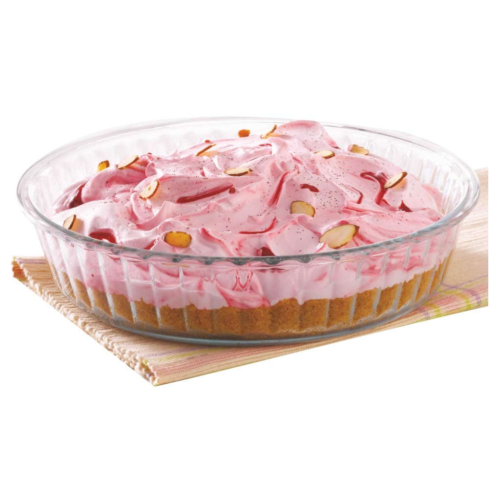 Borosil Fluted Baking Dish 1.2 Litre IH22DH04212