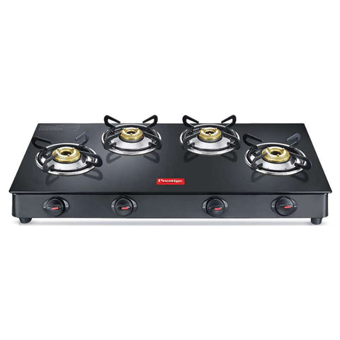 Prestige Magic Plus GTMP 04 LP GlassTop Gas Stove 4 Burners 