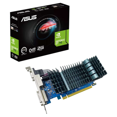 Asus GeForce 710 2GB DDR3 EVO Graphics Card GT710-SL-2GD3-BRK-EVO 