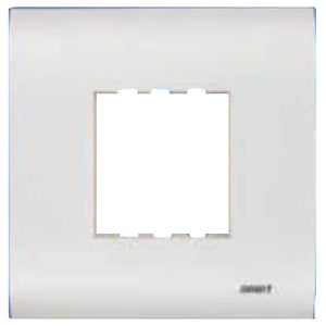 Orbit Express Modular Series Wooden Box Cover Plate 2 Module White 1521 