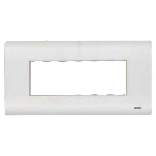 Orbit Express Modular Series Wooden Box Cover Plate 6 Module White 1524 