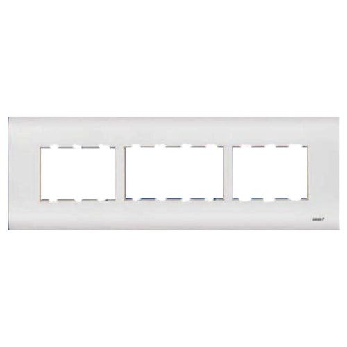 Orbit Express Modular Series Wooden Box Cover Plate 10 Module White 1526 