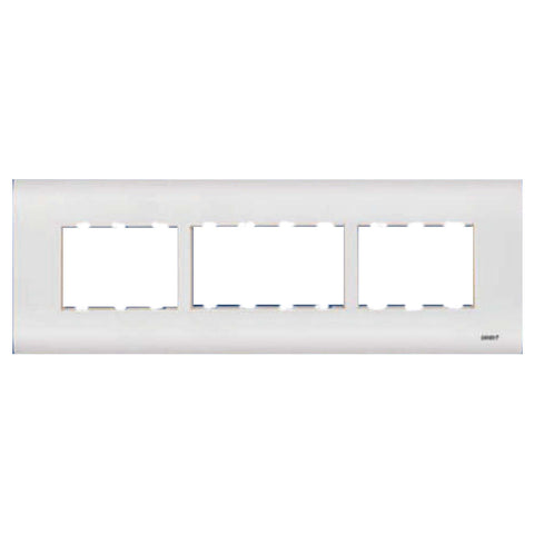 Orbit Express Modular Series Wooden Box Cover Plate 10 Module White 1526 